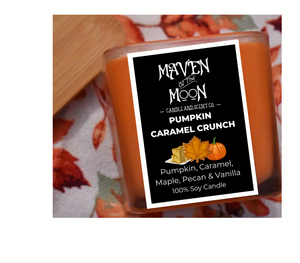 Pumpkin Caramel Crunch - 10 oz. Soy Candle