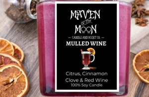Mulled Wine - 10 oz Soy Candle