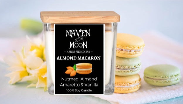 Almond Macaron Soy Candle