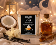 Vanilla Dream - 100% Soy Candle | Sweet, Creamy & Luxurious Aroma - Handmade, 10 oz