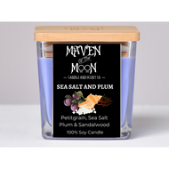 Sea Salt & Plum - 10 oz Soy Candle