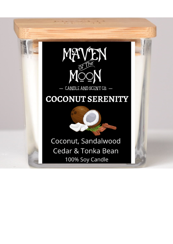 Coconut Serenity Soy Candle
